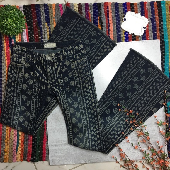 Free People Denim - Free People Mantra Bali Ultra Flare Jeans